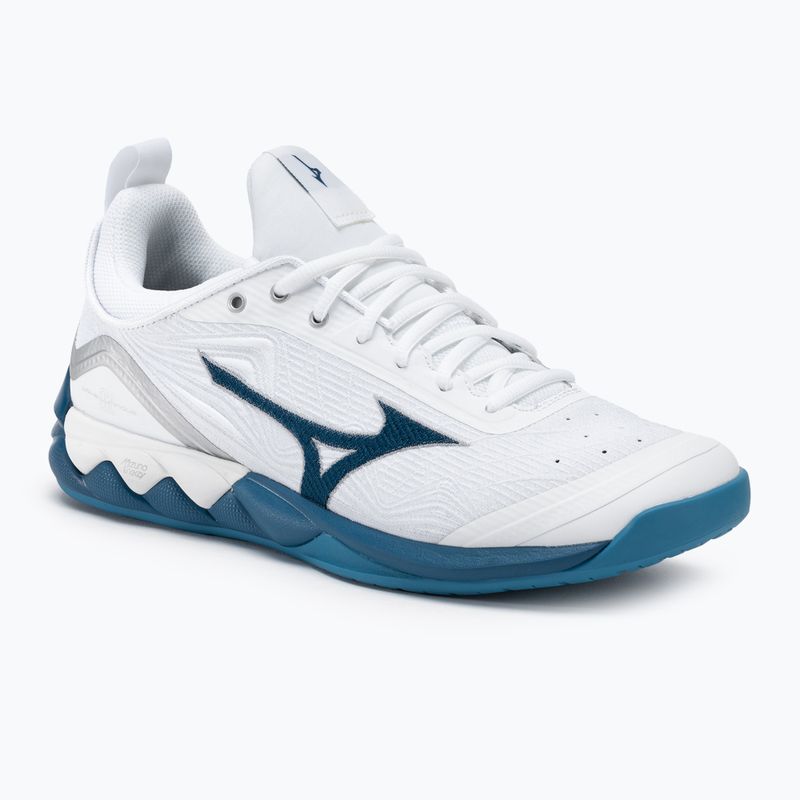 Vyriški tinklinio batai Mizuno Wave Luminous 2 white/sailor blue/silver