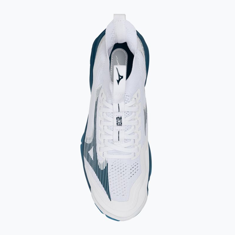 Vyriški tinklinio batai Mizuno Wave Lightning Neo2 white/sailor blue/silver 5