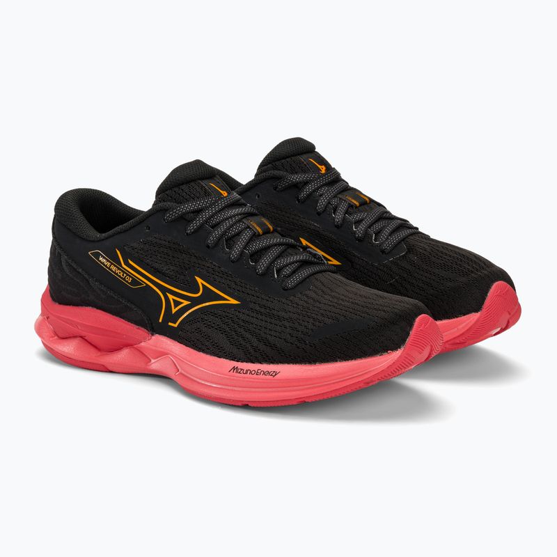 Moteriški bėgimo bateliai Mizuno Wave Revolt 3 black/carrot curl/dubarry 4
