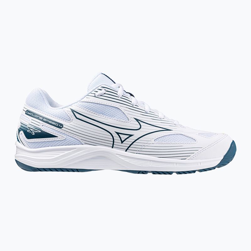 Vyriški tinklinio bateliai Mizuno Cyclone Speed 4 white/sailor blue/silver 8