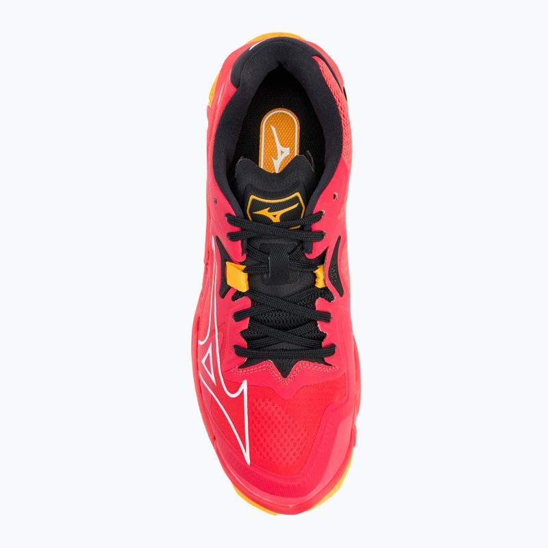 Tinklinio batai Mizuno Wave Lightning Z8 radiant red/ white/ carrot curl 5