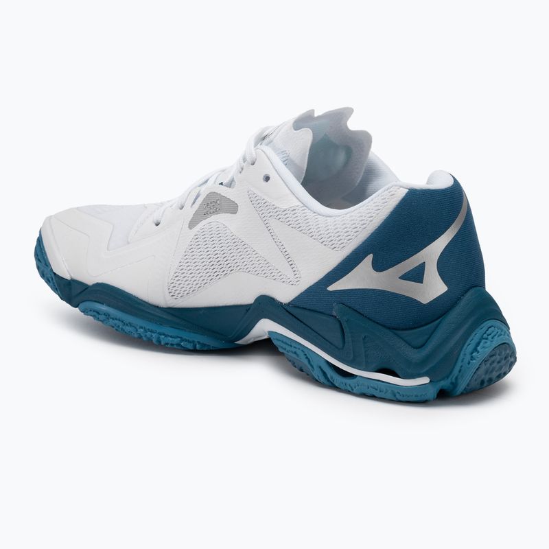 Vyriški tinklinio batai Mizuno Wave Lightning Z8 white/sailor blue/silver 3