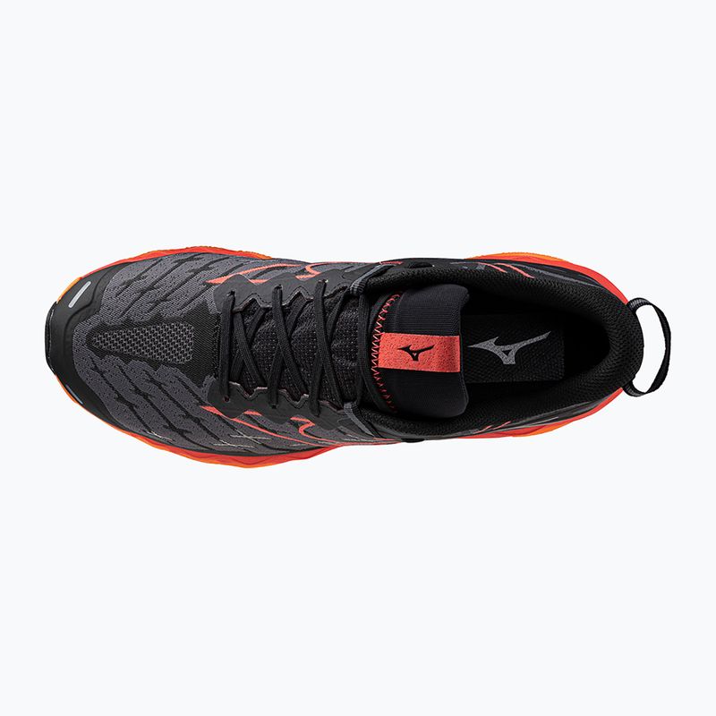 Vyriški bėgimo bateliai Mizuno Wave Mujin 10 black/cayenne/nasturtium 11