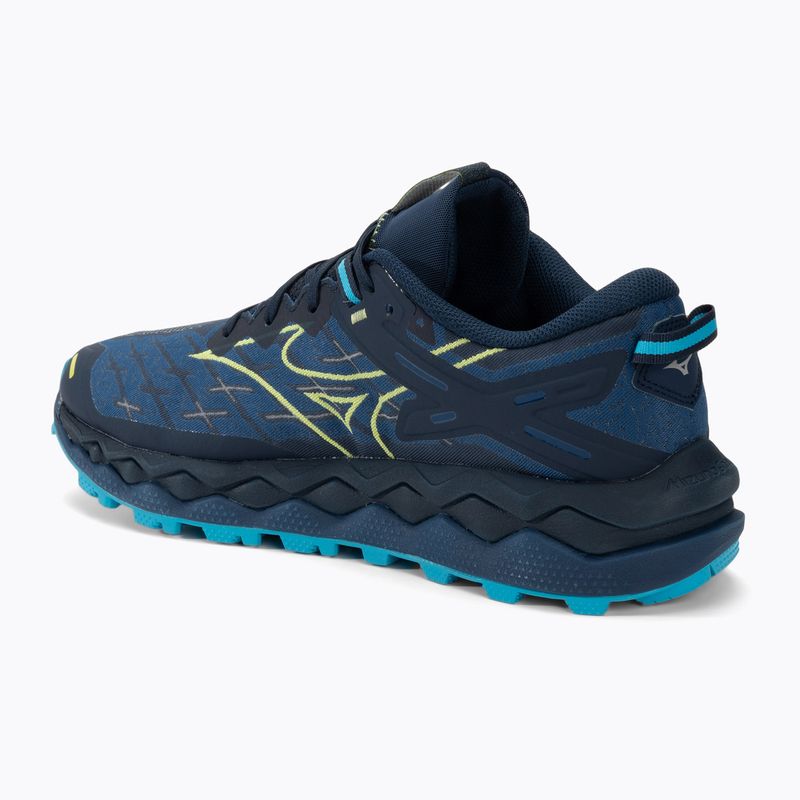 Vyriški bėgimo bateliai Mizuno Wave Mujin 10 dress blues/sharp green/swim cap 3