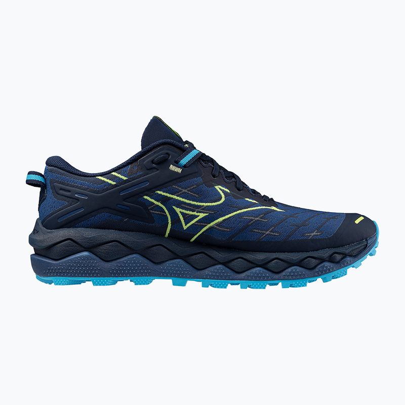 Vyriški bėgimo bateliai Mizuno Wave Mujin 10 dress blues/sharp green/swim cap 9