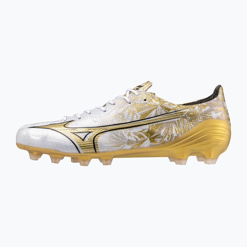 Vyriški futbolo batai Mizuno Αlpha Elite MD white/ge gold/black 3