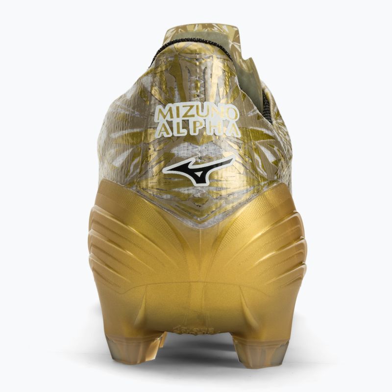 Vyriški futbolo batai Mizuno Αlpha Elite MD white/ge gold/black 9