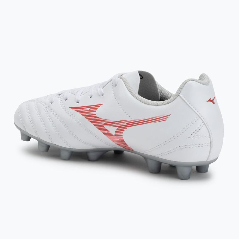 Vaikiški futbolo batai Mizuno Monarcida Neo III Select Jr MD white/radiant red 3