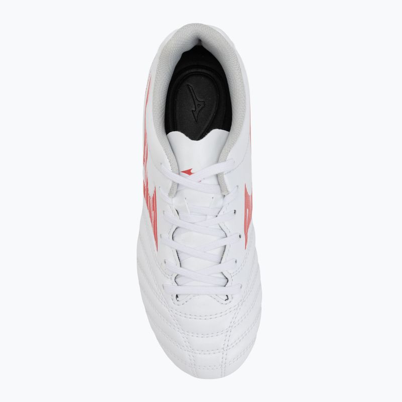 Vaikiški futbolo batai Mizuno Monarcida Neo III Select Jr MD white/radiant red 5