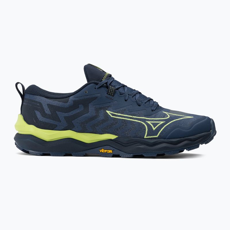 Vyriški bėgimo bateliai Mizuno Wave Daichi 8 navy peony/sharp green/dress blues 2