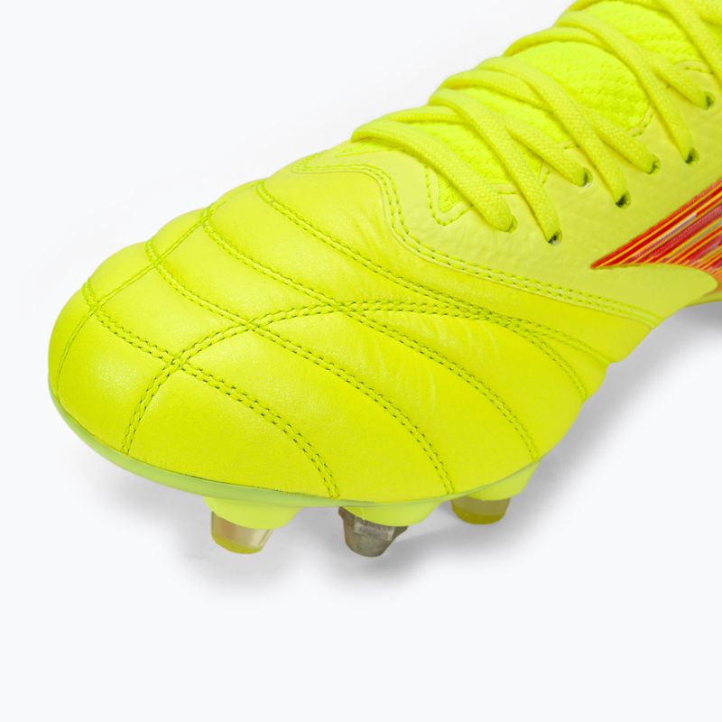 Vyriški futbolo batai Mizuno Morelia Neo IV Β Japan Mix safety yellow/flery coral 2/safety yellow 7