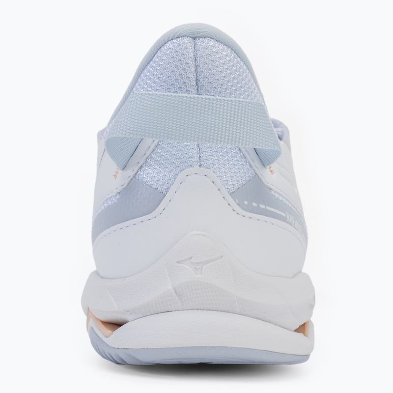 Moteriški rankinio bateliai Mizuno Wave Mirage 5 white/navy peony/peach parfait 6