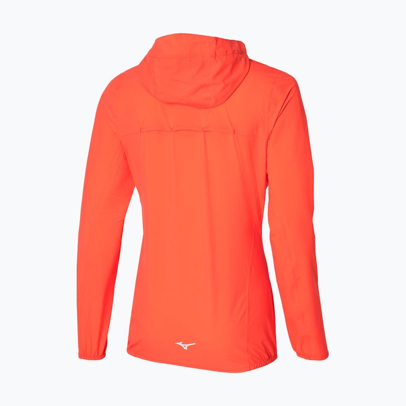 Moteriška bėgimo striukė Mizuno Waterproof 20K ER nasturtium 2