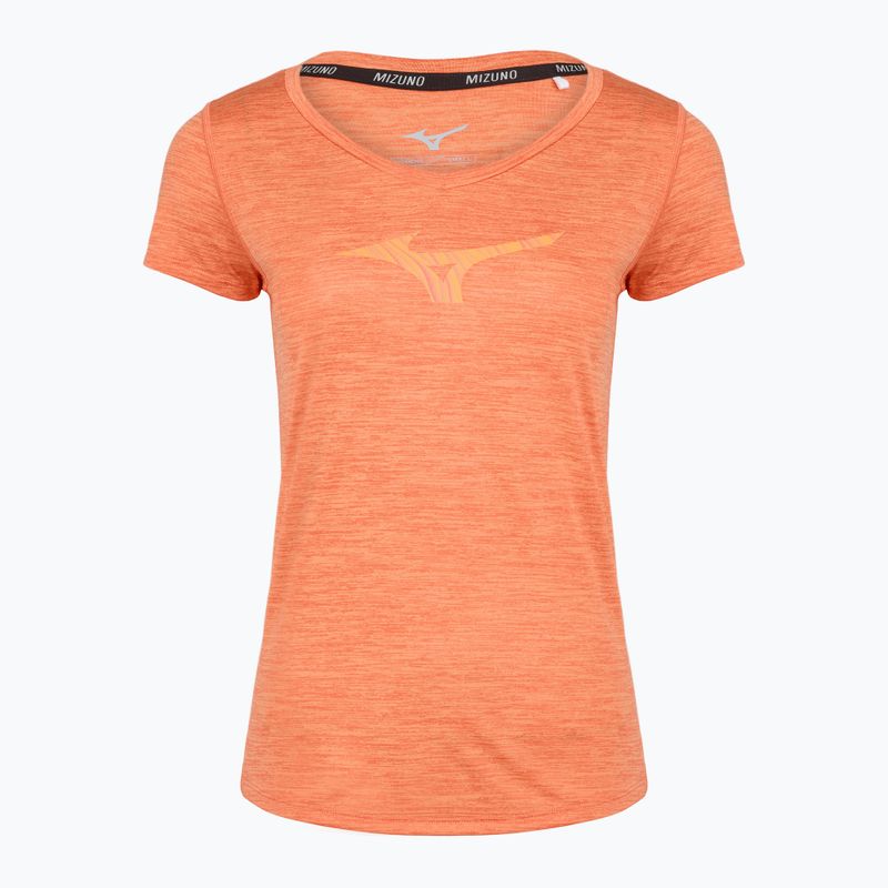 Moteriški bėgimo marškinėliai Mizuno Impulse Core RB Tee nasturtuim