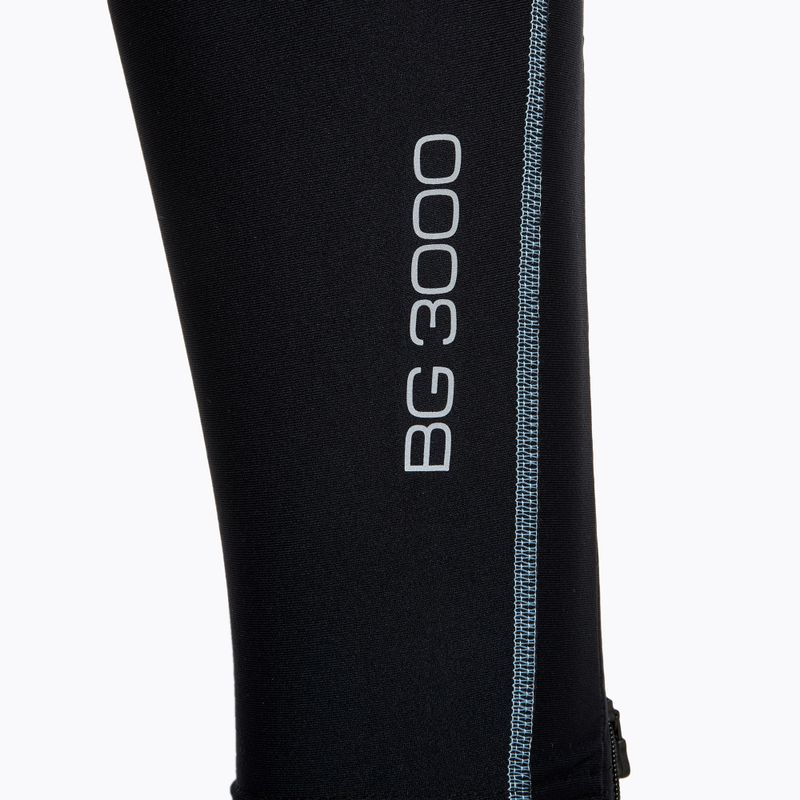 Vyriškos bėgimo tamprės Mizuno BG3000 Long black/ aquifer 4