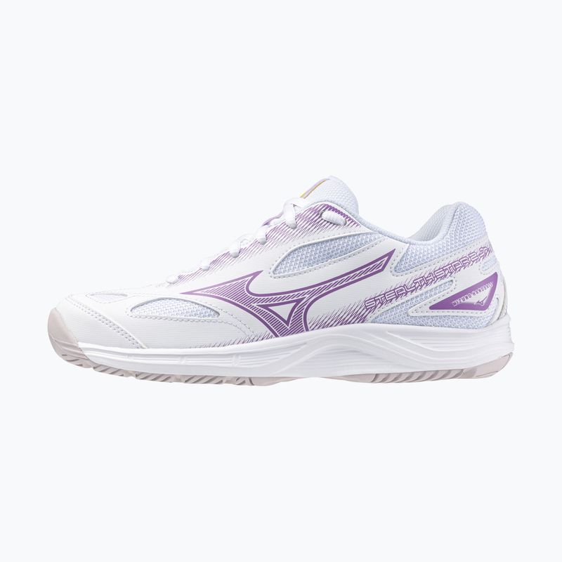 Rankinio batai Mizuno Stealth Star 2 white/patrician purple/quince 8