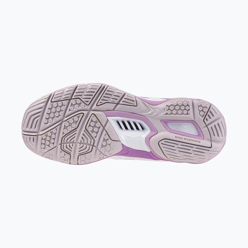 Moteriški rankinio batai Mizuno Wave Phantom 3 white/patrician purple/quince 2