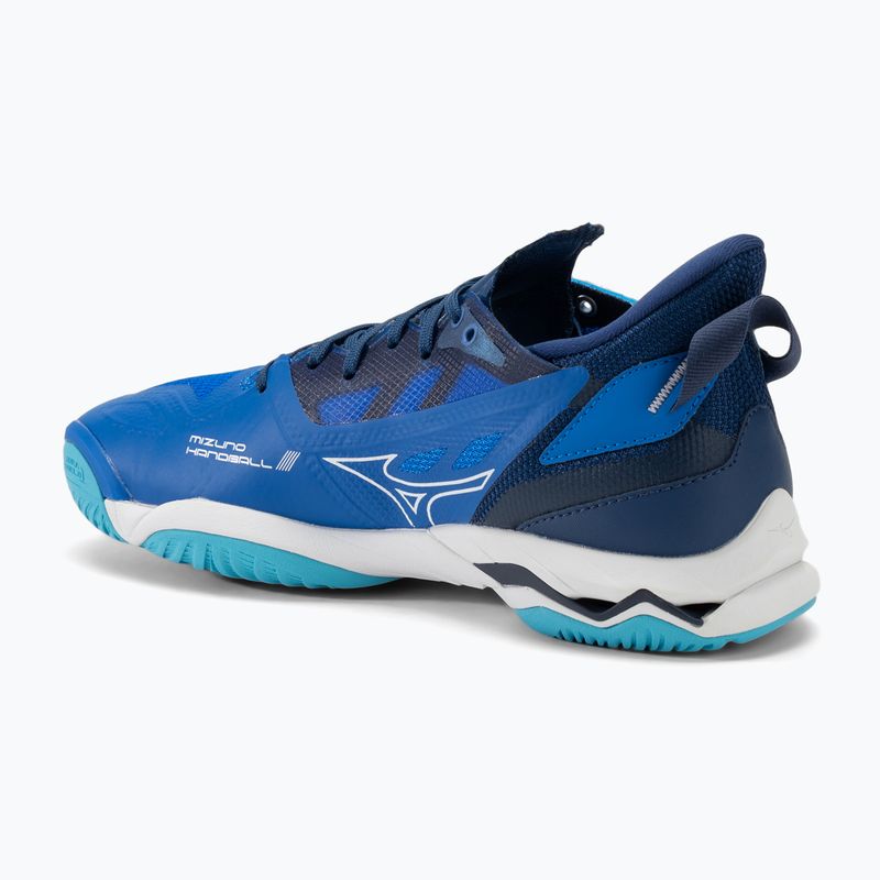 Mizuno Wave Mirage 5 rankinio bateliai mugen blue/white/estate blue 3