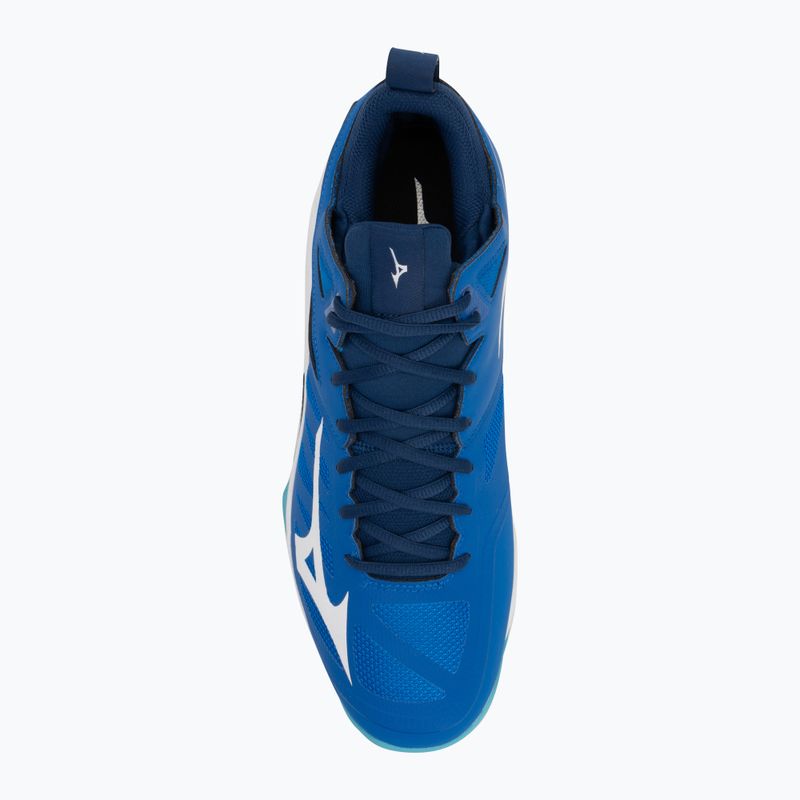 Moteriški tinklinio batai Mizuno Wave Dimension Mid mugen blue/white/estate blue 5