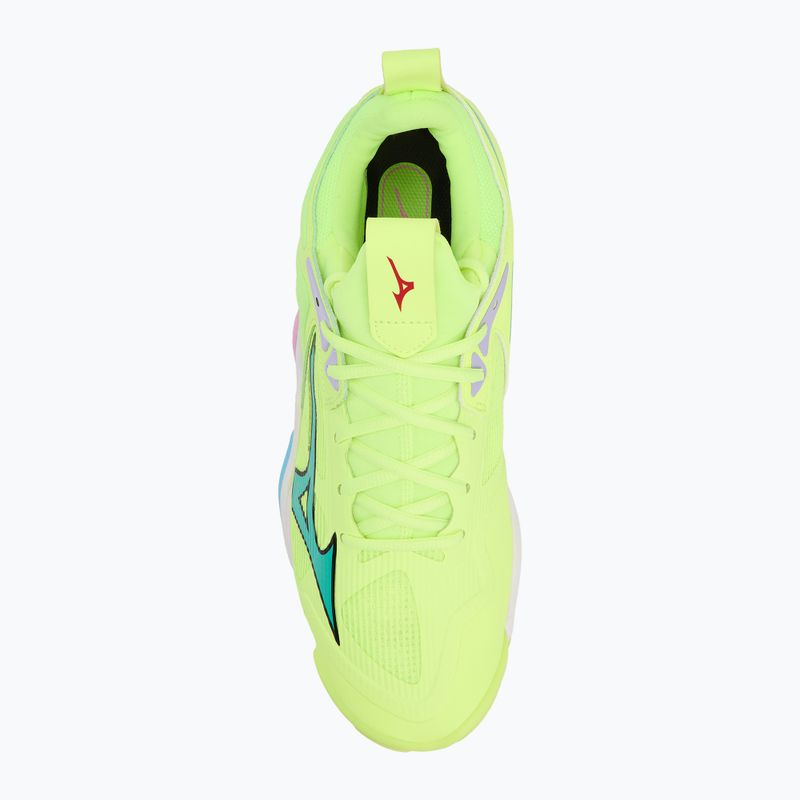 Tinklinio batai Mizuno Wave Momentum 3 neo lime/black/splish splash 5