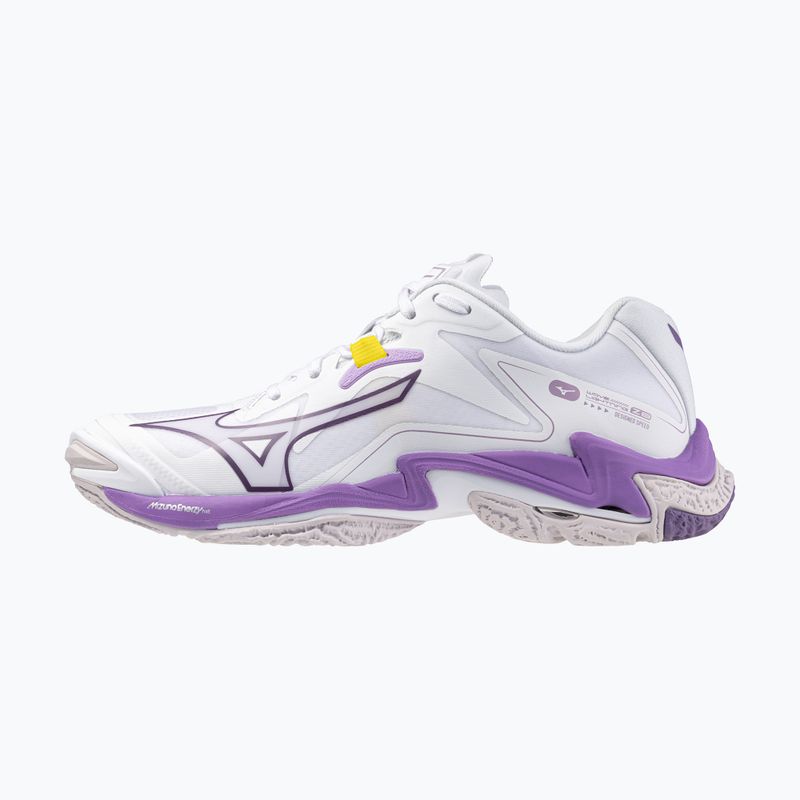 Moteriški tinklinio batai Mizuno Wave Lightning Z8 white/patrician purple/quince 8