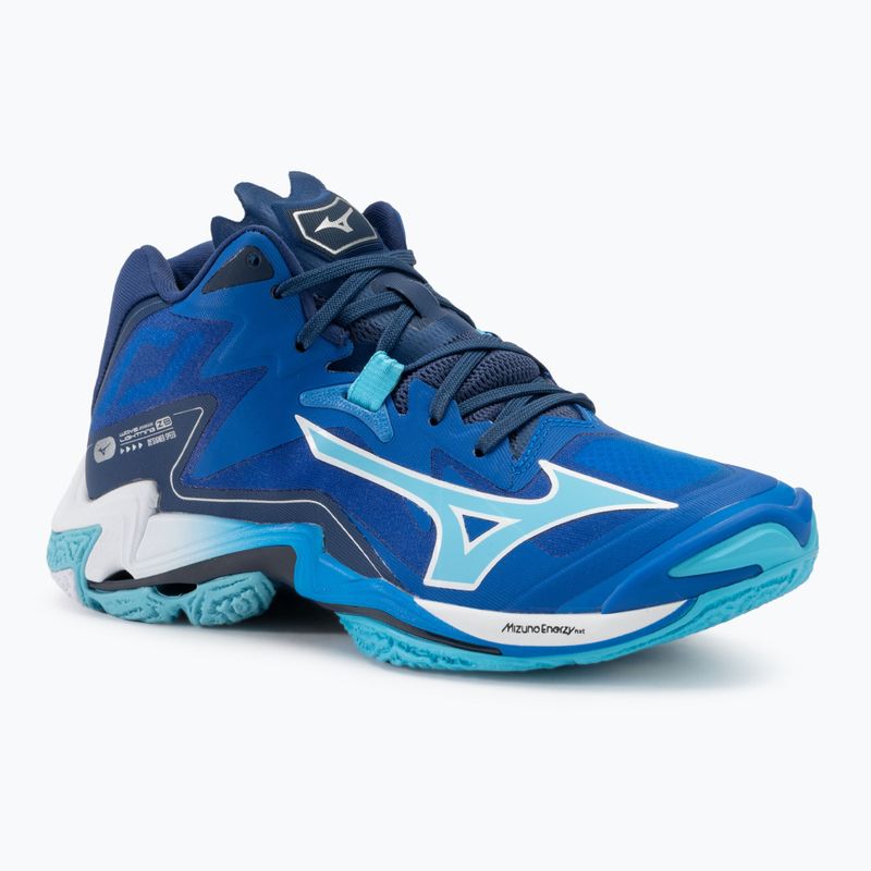 Vyriški tinklinio batai Mizuno Wave Lightning Z8 Mid mugen blue/white/estate blue