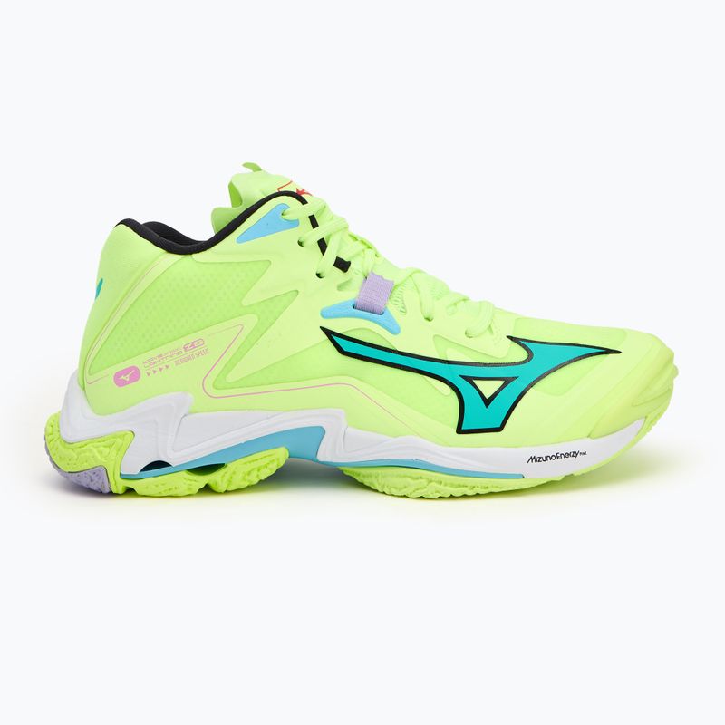 Tinklinio batai Mizuno Wave Lightning Z8 Mid neo lime/black/splish splash 2