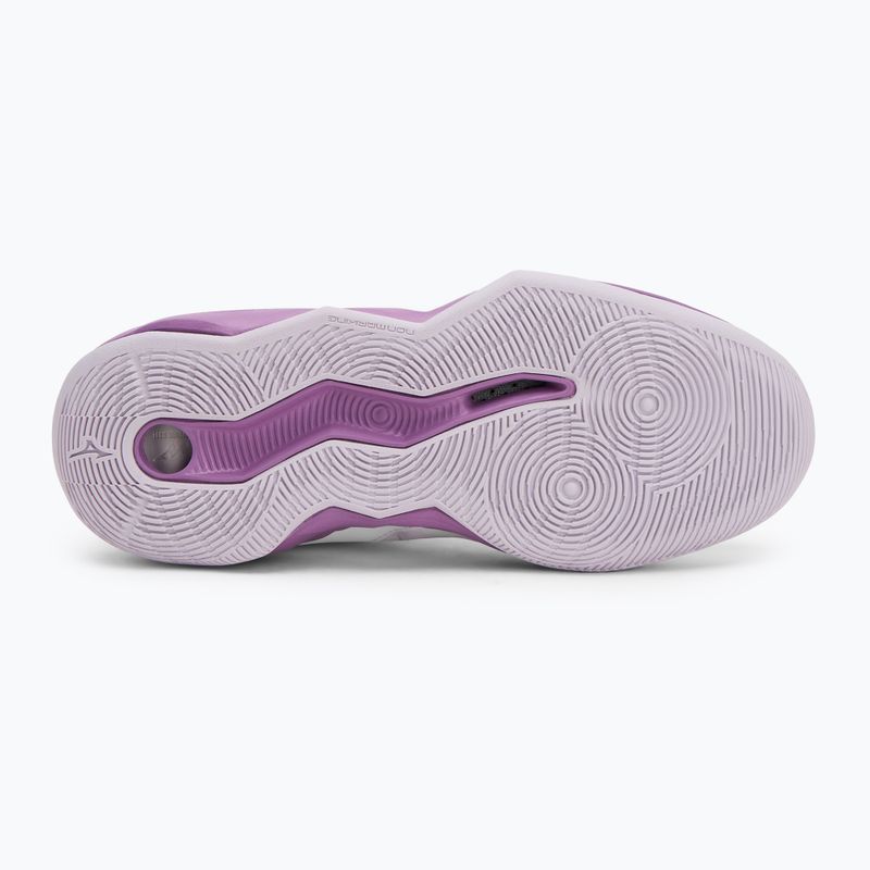 Moteriški tinklinio batai Mizuno Wave Dimension Mid white/patrician purple/quince 4