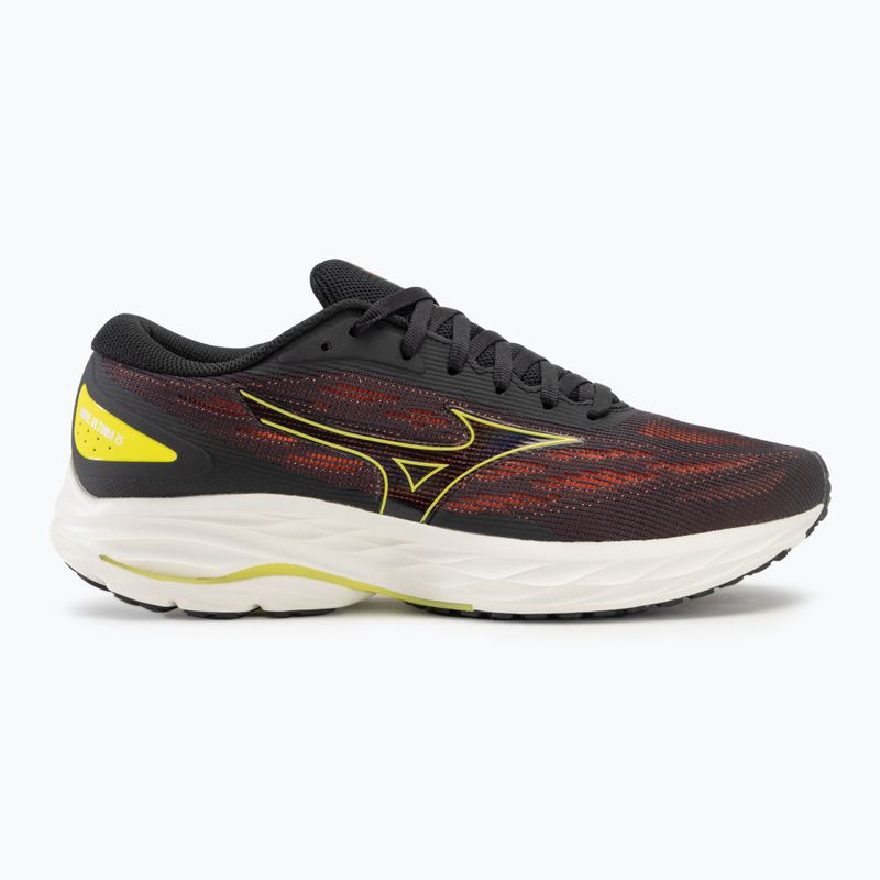 Vyriški bėgimo batai Mizuno Wave Ultima 15 black/evening primrose/spicy orange 2