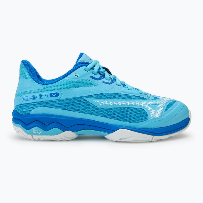 Moteriški teniso batai Mizuno Wave Exceed Light 2 AC river blue/white/mugen blue 2
