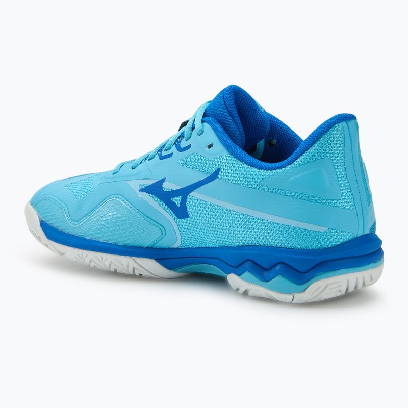 Moteriški teniso batai Mizuno Wave Exceed Light 2 AC river blue/white/mugen blue 3