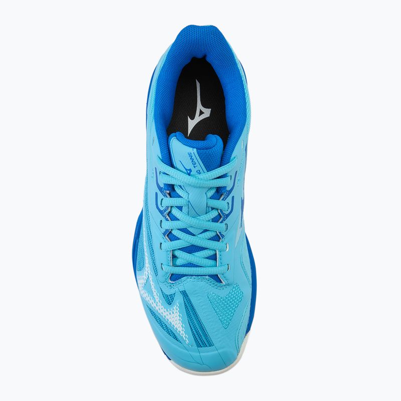Moteriški teniso batai Mizuno Wave Exceed Light 2 AC river blue/white/mugen blue 5