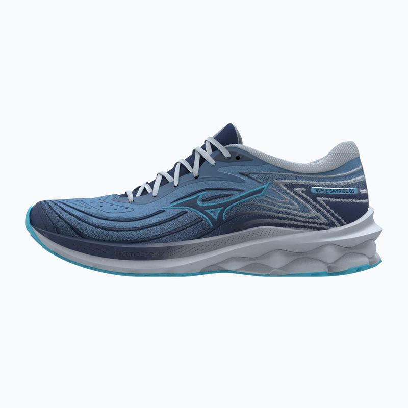 Moteriški bėgimo batai Mizuno Wave Skyrise 5 parisian blue/river blue/estate blue 8