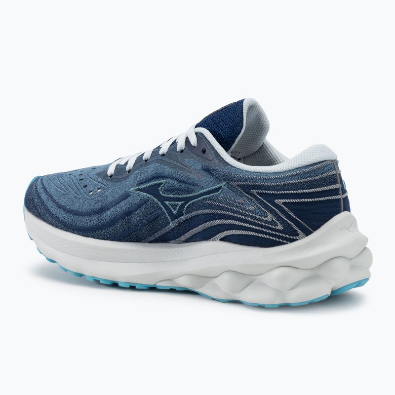 Moteriški bėgimo batai Mizuno Wave Skyrise 5 parisian blue/river blue/estate blue 3