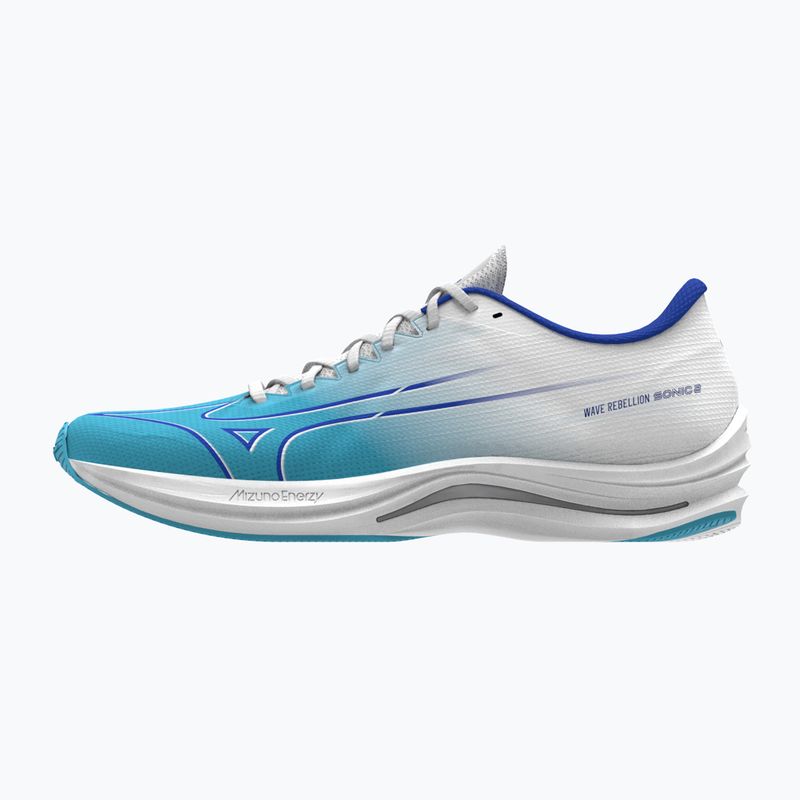 Vyriški bėgimo batai Mizuno Wave Rebellion Sonic 2 river blue/mugen blue/white 8