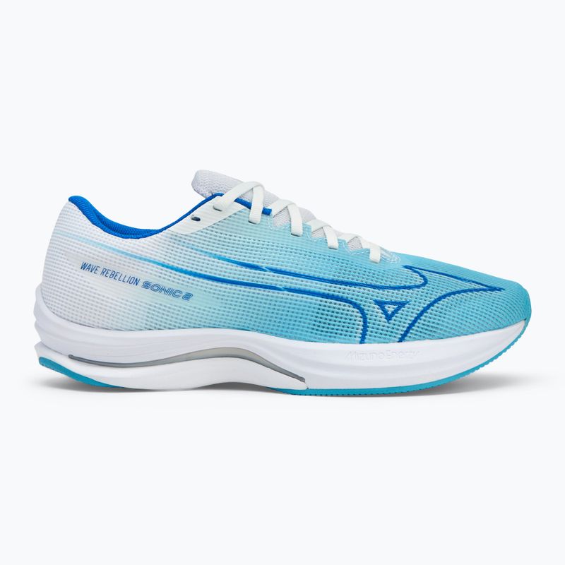 Vyriški bėgimo batai Mizuno Wave Rebellion Sonic 2 river blue/mugen blue/white 2