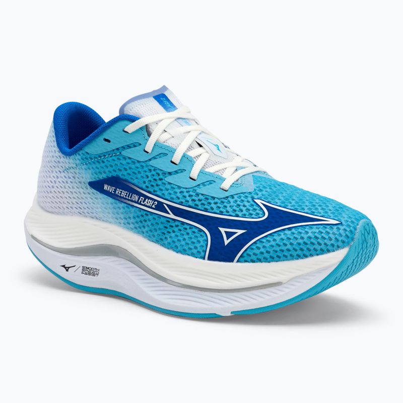 Vyriški bėgimo batai Mizuno Wave Rebellion Flash 2 river blue/ mugen blue/white