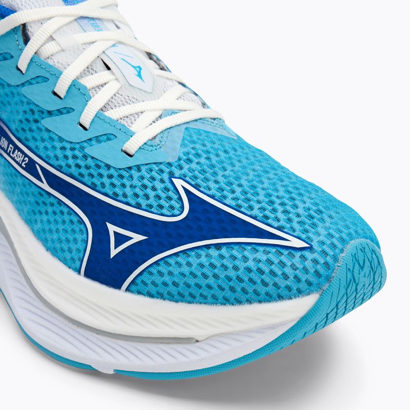 Vyriški bėgimo batai Mizuno Wave Rebellion Flash 2 river blue/ mugen blue/white 7