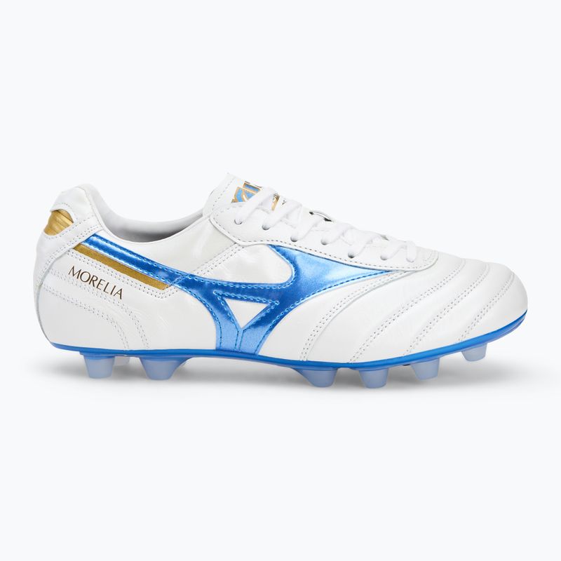 Vyriški futbolo batai Mizuno Morelia II Japan Md white/laser blue/gold 2