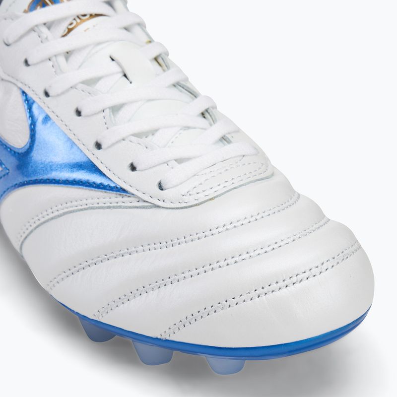 Vyriški futbolo batai Mizuno Morelia II Japan Md white/laser blue/gold 7
