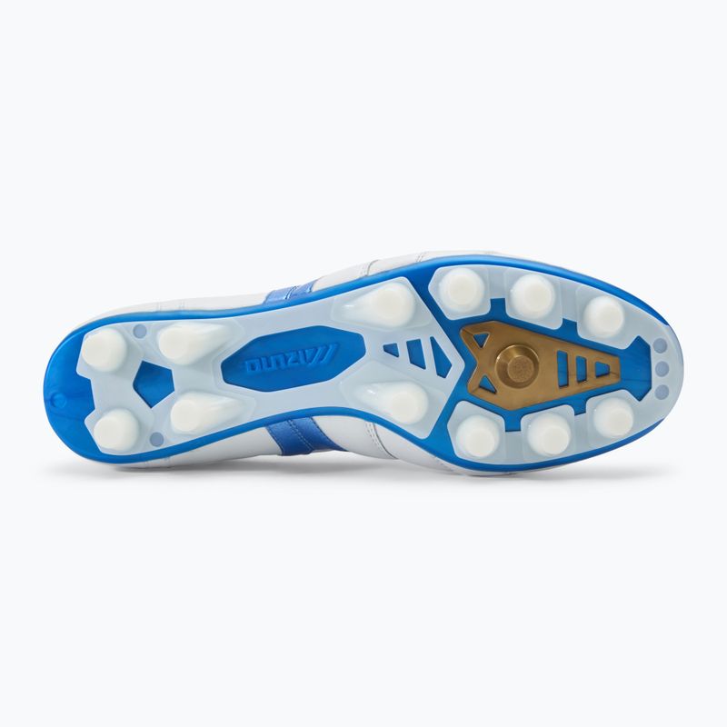 Vyriški futbolo batai Mizuno Morelia II Elite Md white/laser blue/gold 4