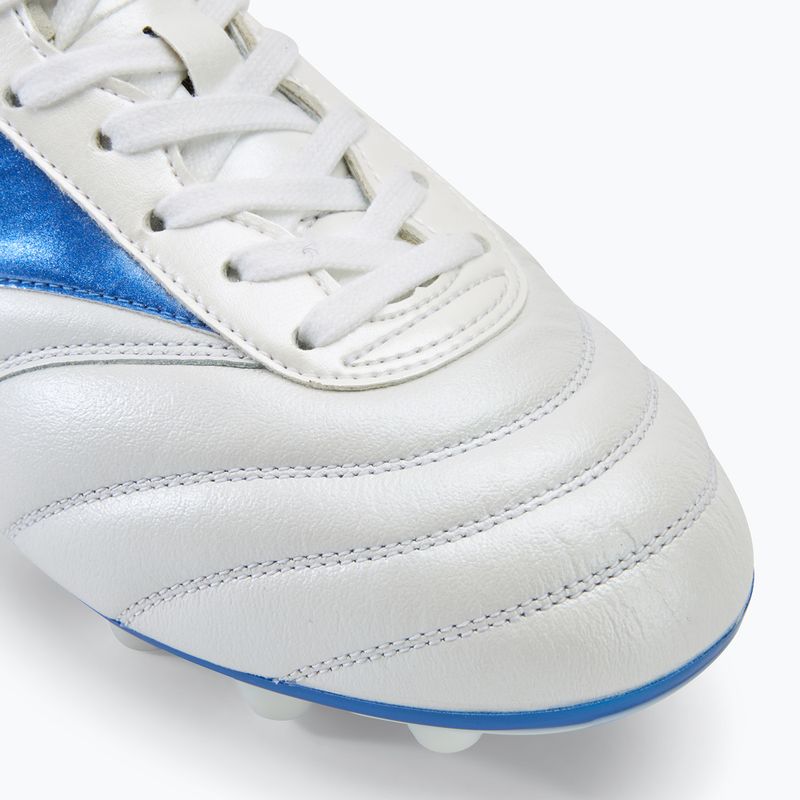 Vyriški futbolo batai Mizuno Morelia II Elite Md white/laser blue/gold 7