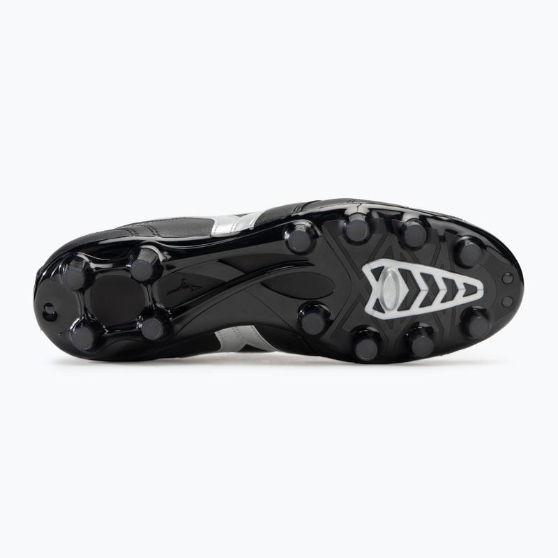Vaikiški futbolo bateliai Mizuno Morelia II Pro MD black/galaxy silver/dark shadow 4