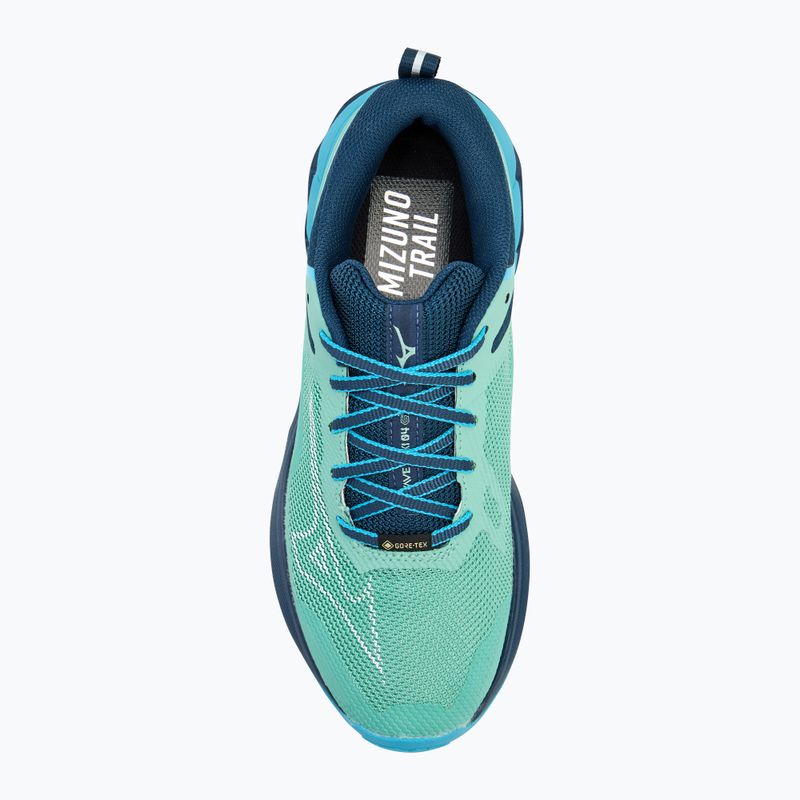 Moteriški bėgimo batai Mizuno Wave Ibuki 4 GTX dusty jade green/nimbus cloud/river blue 5