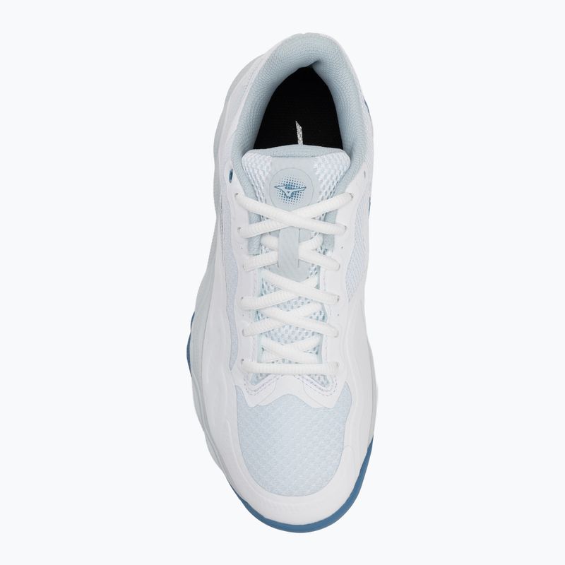 Moteriški teniso batai Mizuno Wave Enforce Court CC white/ parisian blue/ plein air 5