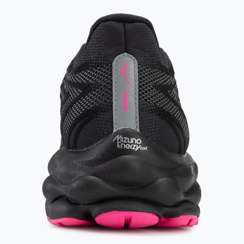 Vyriški bėgimo batai Mizuno Wave Sky 8 black/silver/pink tetra 6