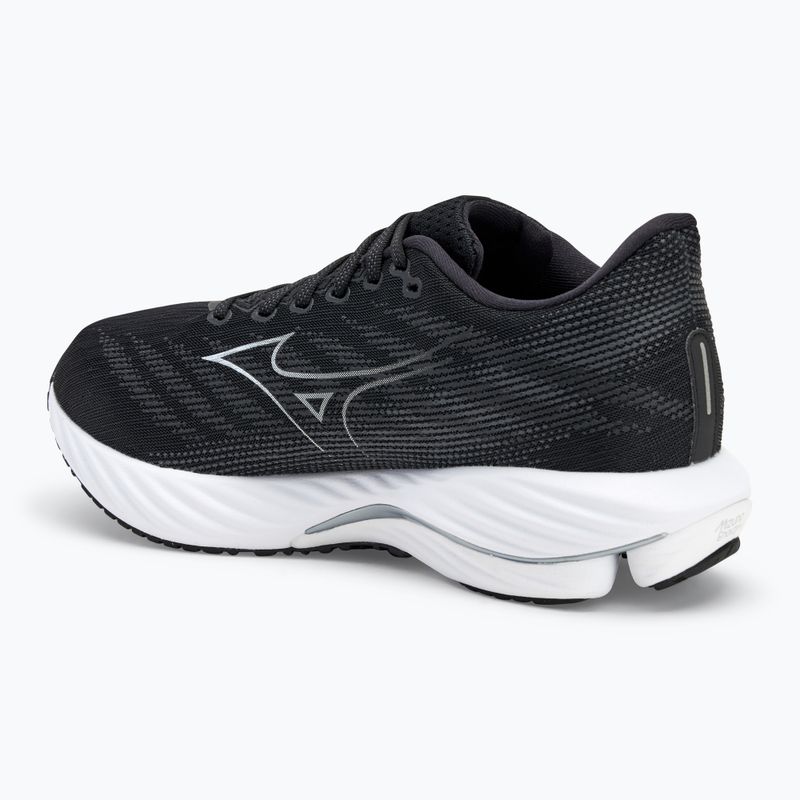 Vyriški bėgimo batai Mizuno Wave Rider 28 2E black/silver/ebony 3