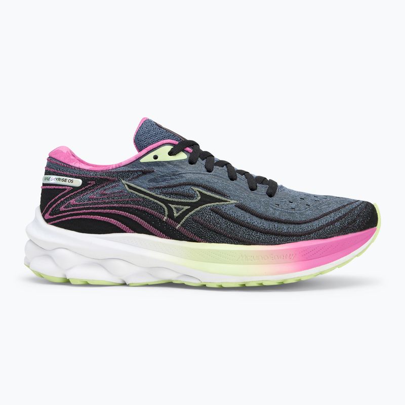 Moteriški bėgimo batai Mizuno Wave Skyrise 5 Roxy wild wind/black/rosebud 2