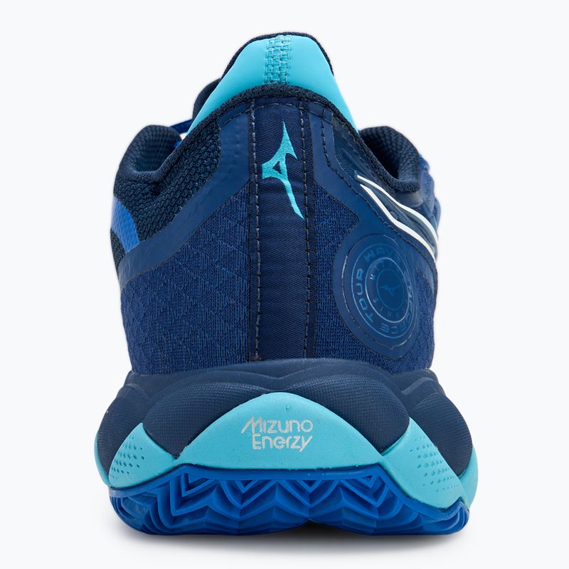 Vyriški teniso batai Mizuno Wave Enforce Tour CC mugen blue/white/river blue 6