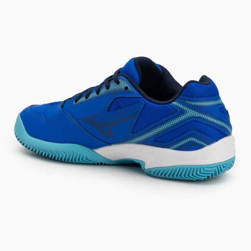 Teniso batai Mizuno Break Shot 4 CC mugen blue/ white/ river blue 3